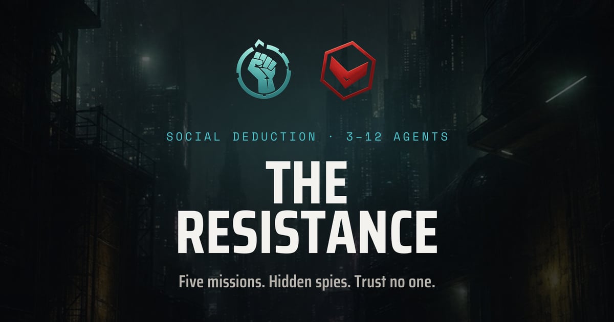 The Resistance — Online Social Deduction